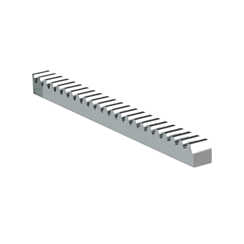 COMUNELLO 1140-0510-001 Cremallera de 2 Metros de Longitud, Para Motores con Piñon de Modulo 4