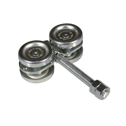 COMUNELLO 1991-8125 ECO KIT 4C – M, Kit de Carretillas de Cuatro Ruedas, Carga Soportada de 150 lbs, Incluye Dos Carretillas Para Puertas Colgantes