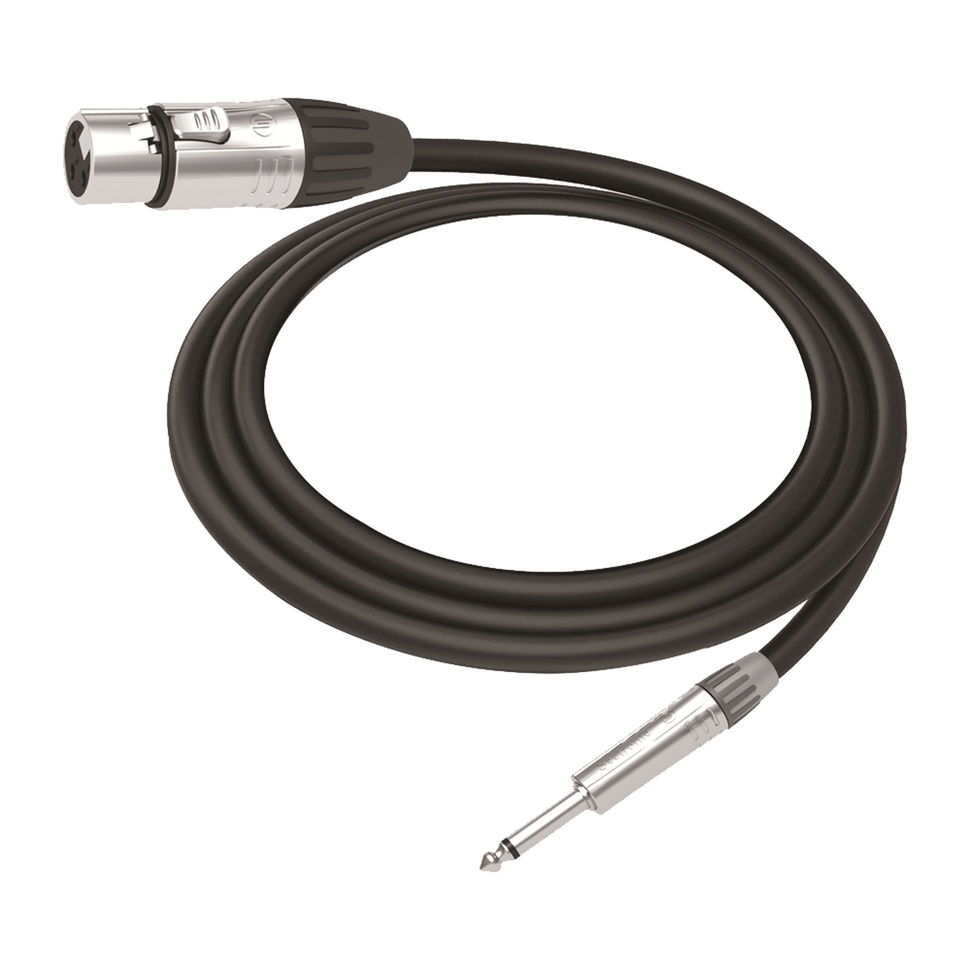 COSMICONN CMC-MF3-PM-L-5M Cable de Audio | XLR 3 Polos Hembra a Plug 1/4 in mono | Conector Seetronic Serie M SCMF3 – MP2X | Longitud 5m