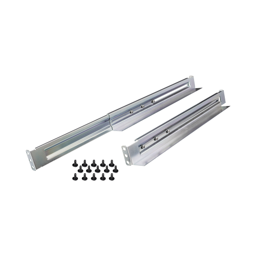 CYBERPOWER 4POSTRAIL Kit de Rieles Para Racks de 4 Postes, Para UPS de 1 a 3 UR, Profundidad Ajustable, Soporte de Peso de 104.78 Kg