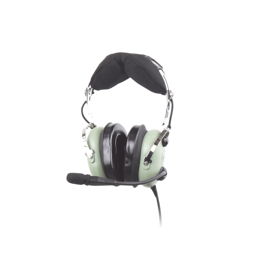 DAVID CLARK H10-13H Auriculares con atenuación de ruido pasivo para radios aéreos en helicópteros