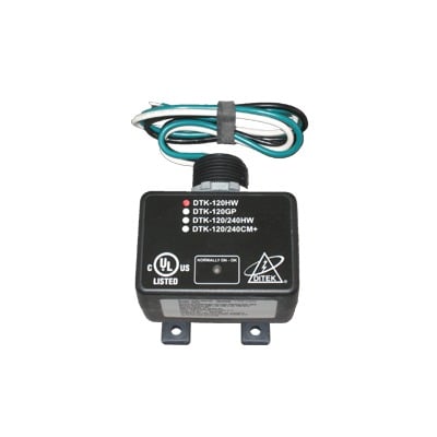 DITEK DTK-120HW Dispositivo de Protección contra Sobretensiones de 120 VCA, Para Paneles de Alarma de Incendio, Paneles Eléctricos Residenciales, Motores, Sistemas de bombeo, Mnisplit.