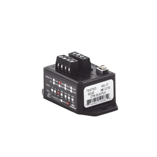DITEK DTK-2LVLPLV Protector contra Sobretensiones del Circuito de Datos y Señalización, Lazos NAC, SLC, IDC, PIV, Paneles de Incendio, Alarma, Altavoces y Teléfonos