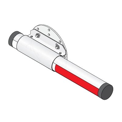 DKS DOORKING 1601-516 Brazo de aluminio sin iluminación de 14ft (4.26m), Montaje no incluido