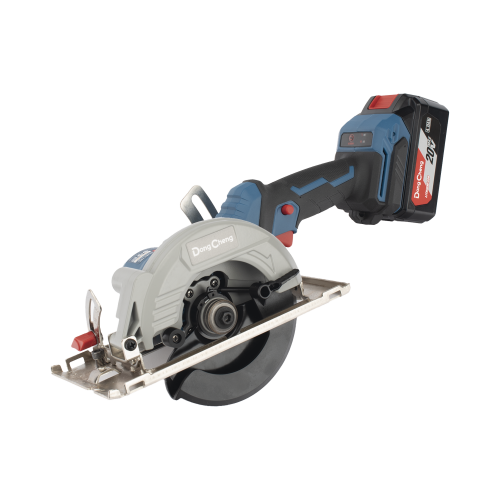 DONGCHENG DCMY-125-DM Sierra circular Inalmbrica sin escobillas de 20V, Incluye una Batería de 4.0Ah y Cargador.