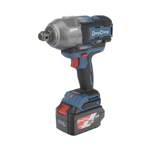 DONGCHENG DCPB-1288H-2K Llave de Impacto Inalámbrica de 20V, Entrada de 3/4 in, Incluye 2 Baterías de 6Ah, Cargador y Estuche