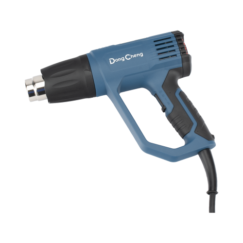 DONGCHENG DQB-03-1600 Pistola de Calor de 1600W, con 3 niveles de Temperatura variable, Incluye 2 Boquillas