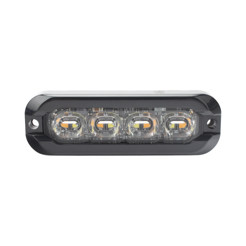 ECCO ED3793AW Luz perimetral , 8 LED Ultra Brillantes, Dual Color Ambar, Claro