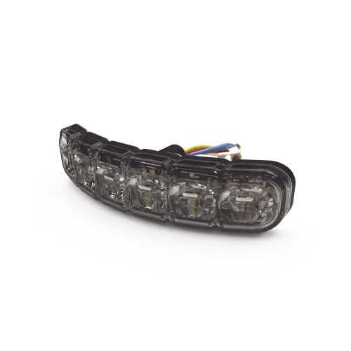 ECCO ED3794RB Luz perimetral , 12 LED Ultra Brillantes, Dual Color Rojo, Azul