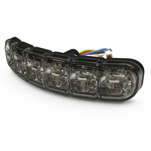 ECCO ED3794RW Luz perimetral , 12 LEDs Ultra Brillantes, Dual Color Rojo, Claro