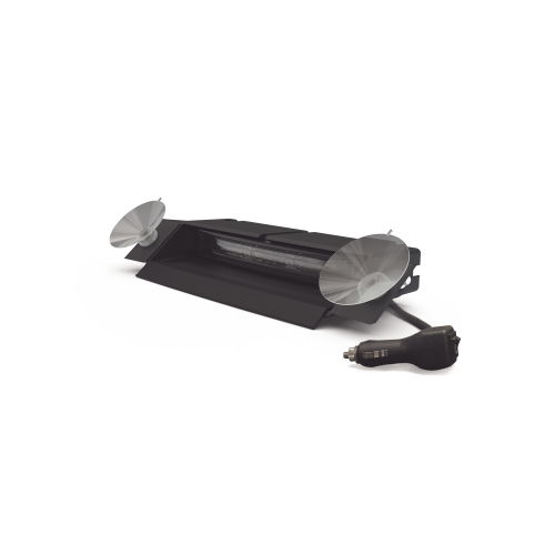 ECCO ED5051VDL1RW Luz de Visera, Dual color, Rojo/Claro con enchufe para automóvil