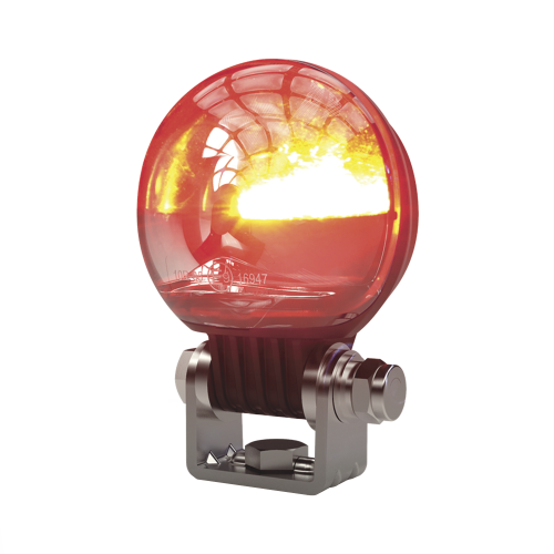 ECCO EW2030R Luz LED límite de arco color rojo, para zonas de trabajo en montacargas y vehiculos