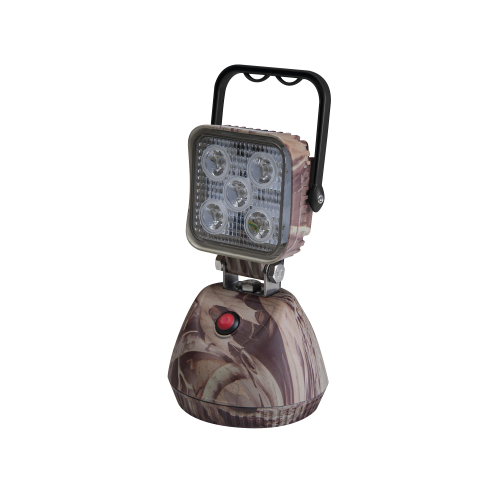ECCO EW2461-CAMO Lámpara de trabajo de mano con batería recargable y montaje magnético