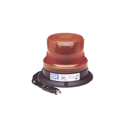 ECCO X-6465AMG Mini Burbuja Led color Ámbar Serie X6465 con montaje de succión magnetico