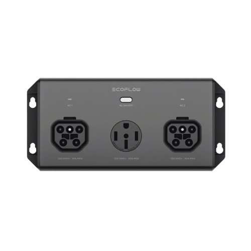 ECOFLOW EFYJ751PR Hub para Conectar 2 EFYJ751PCSUS en Paralelo 120/240 Vca 50A Máximo