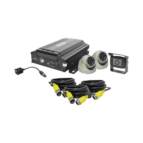 EPCOM XMR401NHDSKIT KIT DVR PARA VEHICULO, INCLUYE, CÁMARAS PARA INTERIOR, CÁMARA PARA EXTERIOR,, 2MP AHD, CABLES EXTENSORES, ADAPTADOR LAN.