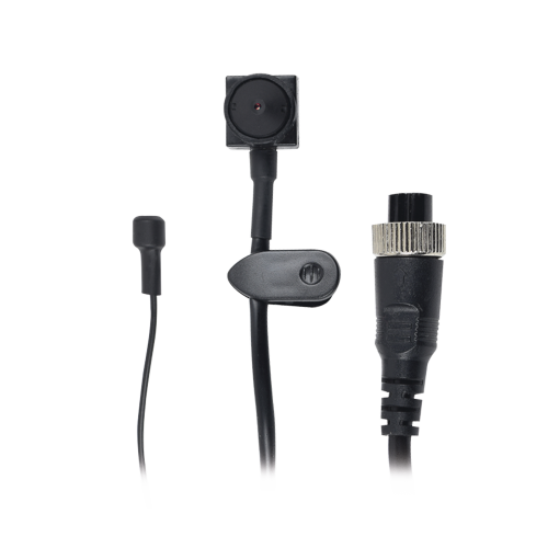 EPCOM XMRPINHOLEAHDV2 Cámara Pinhole AHD de 2 Megapixel (1080p) para Videovigilancia Móvil, Uso en Interior, Microfono Integrado, Conector Tipo Aviación