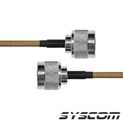 EPCOM INDUSTRIAL SN142KN60 Jumper de cable coaxial de 60 cm, con Conectores N Macho ambos extremos
