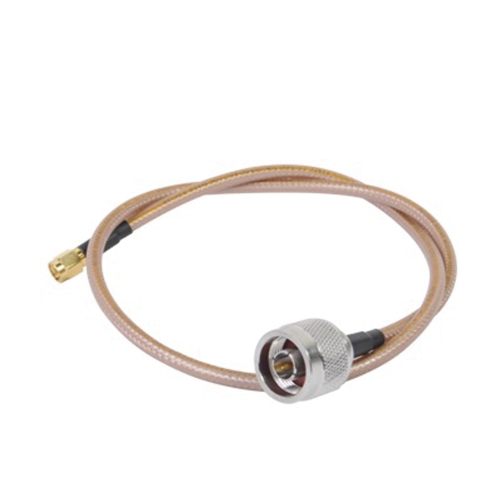 EPCOM INDUSTRIAL SN142KSMAI60 Jumper con Cable LP142 de 60 cm, con Conectores N Macho a SMA Inverso Macho (Hasta 8GHz)
