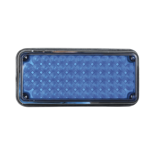 EPCOM INDUSTRIAL SIGNALING X-LTE-295-B Luz de advertencia de 7×3″, Color Azul, Ideal para ambulancias