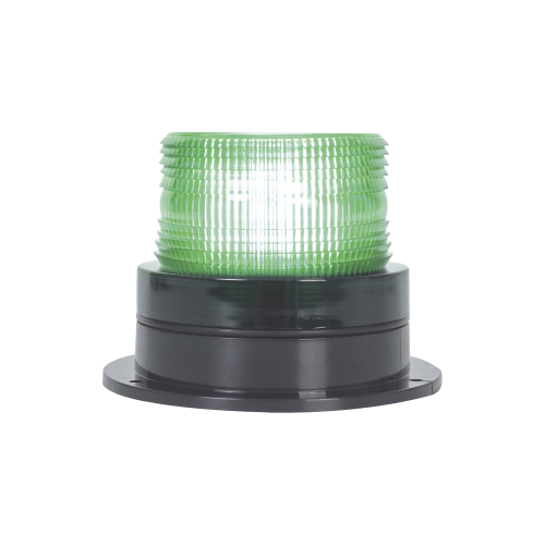 EPCOM INDUSTRIAL SIGNALING X126G Burbuja Brillante de Larga Vida Útil, con 8 LEDs Color Verde, Domo Verde, 12Vcd