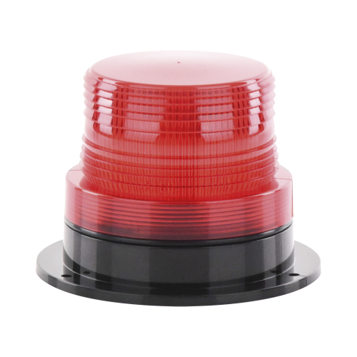EPCOM INDUSTRIAL SIGNALING X127R Burbuja Brillante de Larga Vida Útil, con 8 LEDs Color Rojo, Domo Rojo, 110 Vca