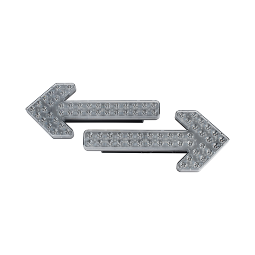 EPCOM INDUSTRIAL SIGNALING X602F Flechas directoras de tráfico LED de 24 Pulgadas en color ámbar con 240 LED