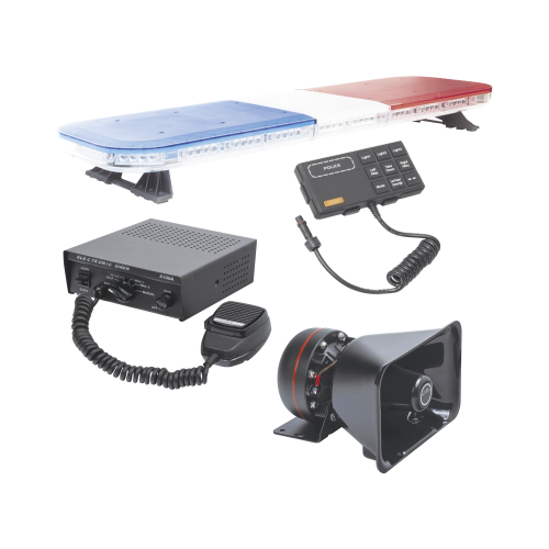 EPCOM INDUSTRIAL SIGNALING X67-RB-KIT Kit básico para equipamiento de unidades de Seguridad Pública