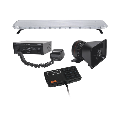 EPCOM INDUSTRIAL SIGNALING X75RBSKIT Kit básico para equipamiento de unidades de Seguridad Pública