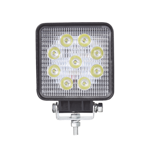 EPCOM INDUSTRIAL SIGNALING XD27F Luz de trabajo de 9 LED , 2300 Lúmenes, 27 Watts, 10-30 Vcc, IP67