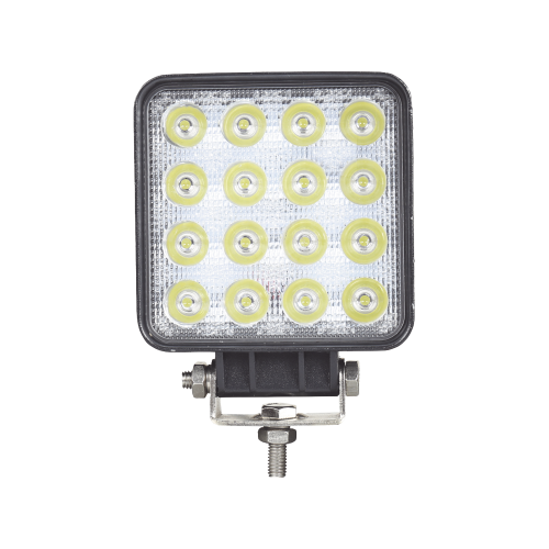 EPCOM INDUSTRIAL SIGNALING XD48F Luz de trabajo de 16 LED, 4000 Lumenes, 48 Watts, 10-30 Vcc, IP67