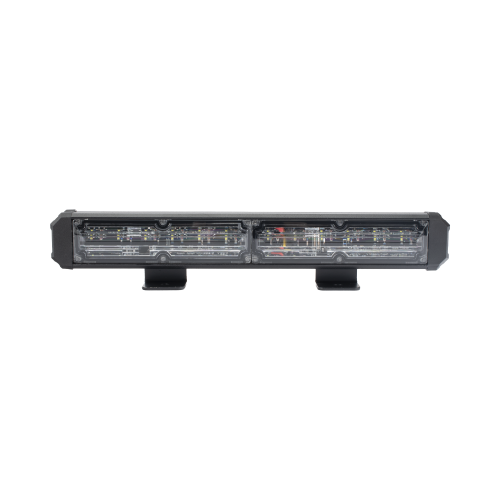 EPCOM INDUSTRIAL SIGNALING XLT2132RW Barra de Luz de Advertencia, 2 Módulos de 6 LED, 11 Pulgadas Rojo/Claro
