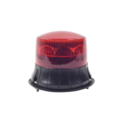 EPCOM INDUSTRIAL SIGNALING XP-1535-R Burbuja LED giratoria color rojo, 9 LEDs, montaje permanente