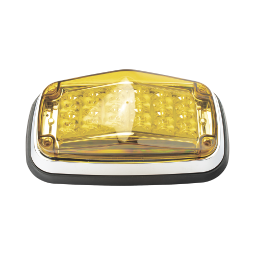 EPCOM INDUSTRIAL SIGNALING XT1885A Luz de advertencia 8 X 4″, Color Ámbar, IP67, SAE, Ideal para Ambulancias