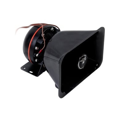 EPCOM INDUSTRIAL SIGNALING XYD100 Bocina de uso Rudo, de 100 W, Alto Rendimiento y Base en Aluminio, 8 Ohms de Impedancia