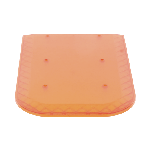 EPCOM INDUSTRIAL SIGNALING Z67-DLA Domo lateral de reemplazo para barra de luces X67A, color ámbar