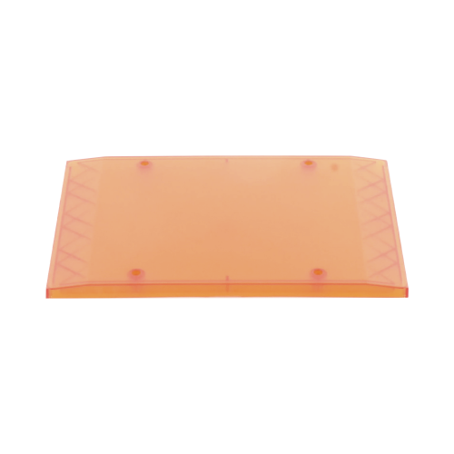 EPCOM INDUSTRIAL SIGNALING Z67-DMA Domo Central de reemplazo para barra de luces X67A, Color Ámbar