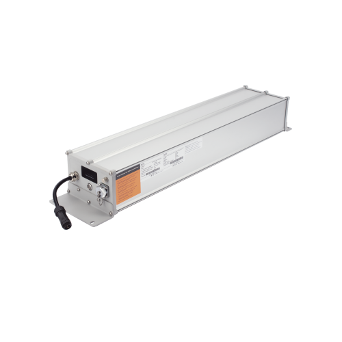 EPCOM POWER LINE BY RITAR LIPV100A Batería de Ion-Litio para Videovigilancia 1280 Wh, 100Ah, Controlador Incluido, Conexión Directa a Panel Solar y Salida de 12 Vcc o 24 Vcc