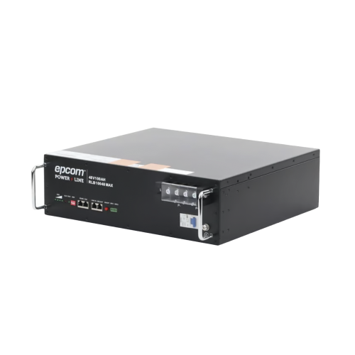 EPCOM POWER LINE BY RITAR RLB10048MAX Batería de Litio de 4.8 Kwh, 48 Vcc, 104 Ah, 3U de Montaje en Rack.