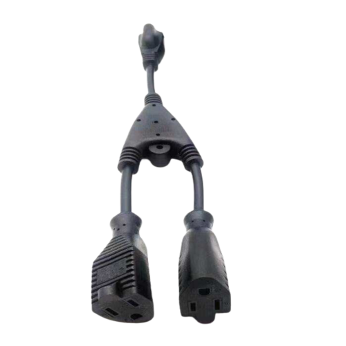 EPCOM POWERLINE DIY-VCA Cable con derivación Vca, 1 Entrada macho Vca, 2 salidas hembra Vca