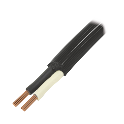 INDIANA VD62/100M Cable Eléctrico de Uso Rudo 2 Hilos Calibre 16 AWG, Hasta 600 V. Rollo de 100 m.