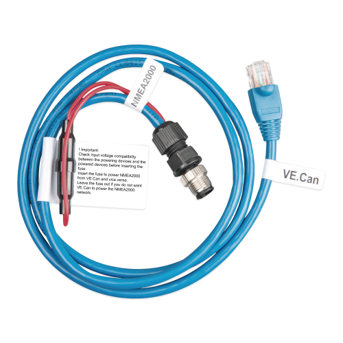 VICTRON ENERGY VE.CAN/NMEA2000 Cable Micro- C VE.Can a NMEA 2000 para Comunicación entre Equipos Victron y Rede NMEA 2000