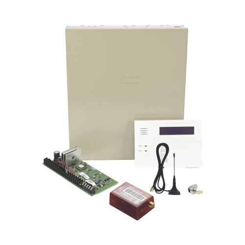 HONEYWELL HOME RESIDEO VISTA48/6160RFCOM KIT de Panel de Alarma Hibrido/Teclado 6160RF Y Comunicador 3G/4G con 1er AÑO «ILIMITADO» de Comunicación 3G/4G/Aplicación gratuita.