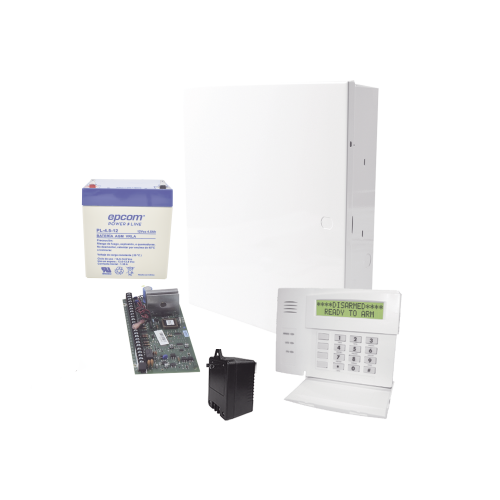 HONEYWELL HOME RESIDEO VISTA48/64SPTB Sistema de Alarma VISTA48LA con 4 Zonas en Teclado, Incluye Batería y Transformador