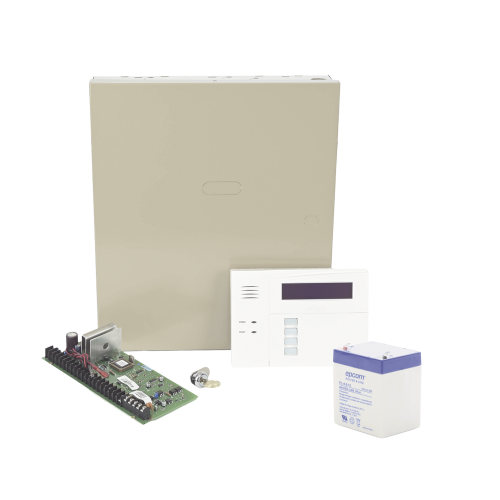 HONEYWELL HOME RESIDEO VISTA48LANB/6160RF Kit de Panel de Alarma VISTA48LA con Gabinete, Teclado programador y Batería