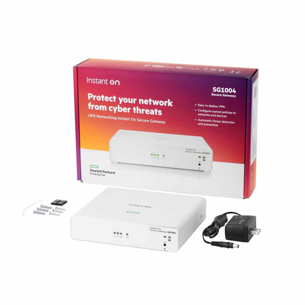 FIREWALL HPE NETWORKING INSTANT ON S0G33A, ALÁMBRICO, 4 X RJ-45, 930 MBIT/S, S0G33A