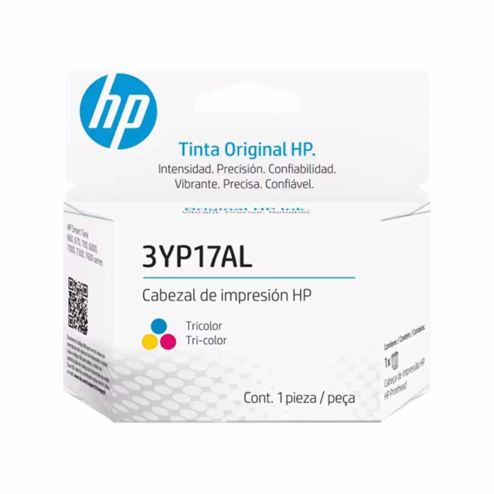 HP CABEZAL TRICOLOR SMART TANK 660 670 700 SERIES, 3YP17AL
