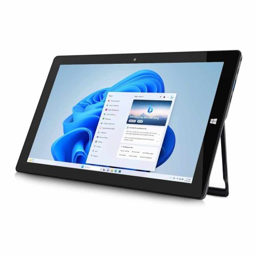 TABLET CON WINDOWS 11 DE 10.1 PULGADAS, 12 GB DDR5 DE RAM, 256 GB DE ALMACENAMIENTO, PANTALLA TÁCTIL IPS HD, PROCESADOR INTEL N100