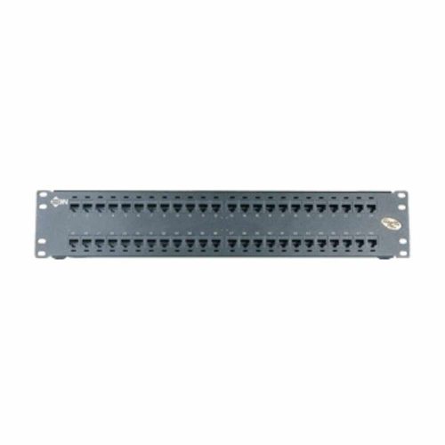 BELDEN PANEL DE PARCHEO CAT6 KEYCONNECT, 48 PUERTOS RJ-45, 2U, NEGRO, AX103255