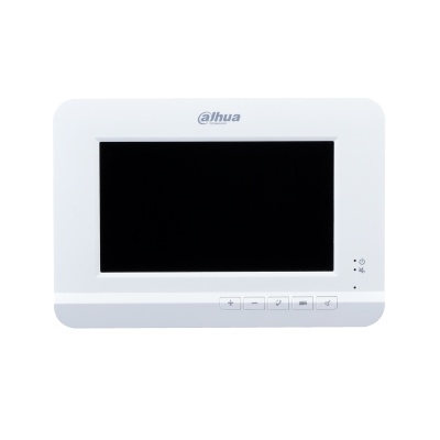 DAHUA KTA02 - Kit de Videoportero analógico con monitor táctil de 7" y frente de calle con cámara de 1.3MP con DWDR y protección IP66. Controla hasta 2 frentes de calle y 3 monitores, con apertura de puerta #KitDahua #BuenFinDahua20